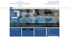 Desktop Screenshot of albanyselfcatering.co.uk